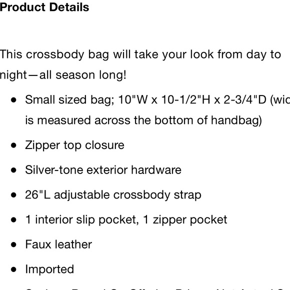 🥳HP🥳 DKNY Crossbody - Picture 4 of 9